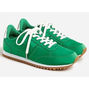 J.Crew NWB Women’s lightweight trainers Kelly Green, size 7.5